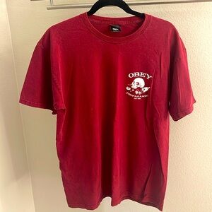 Y2K obey propaganda tshirt